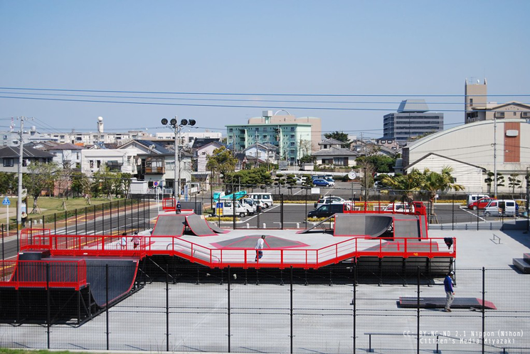 屋外設備スポーツパーク（スケートパーク）